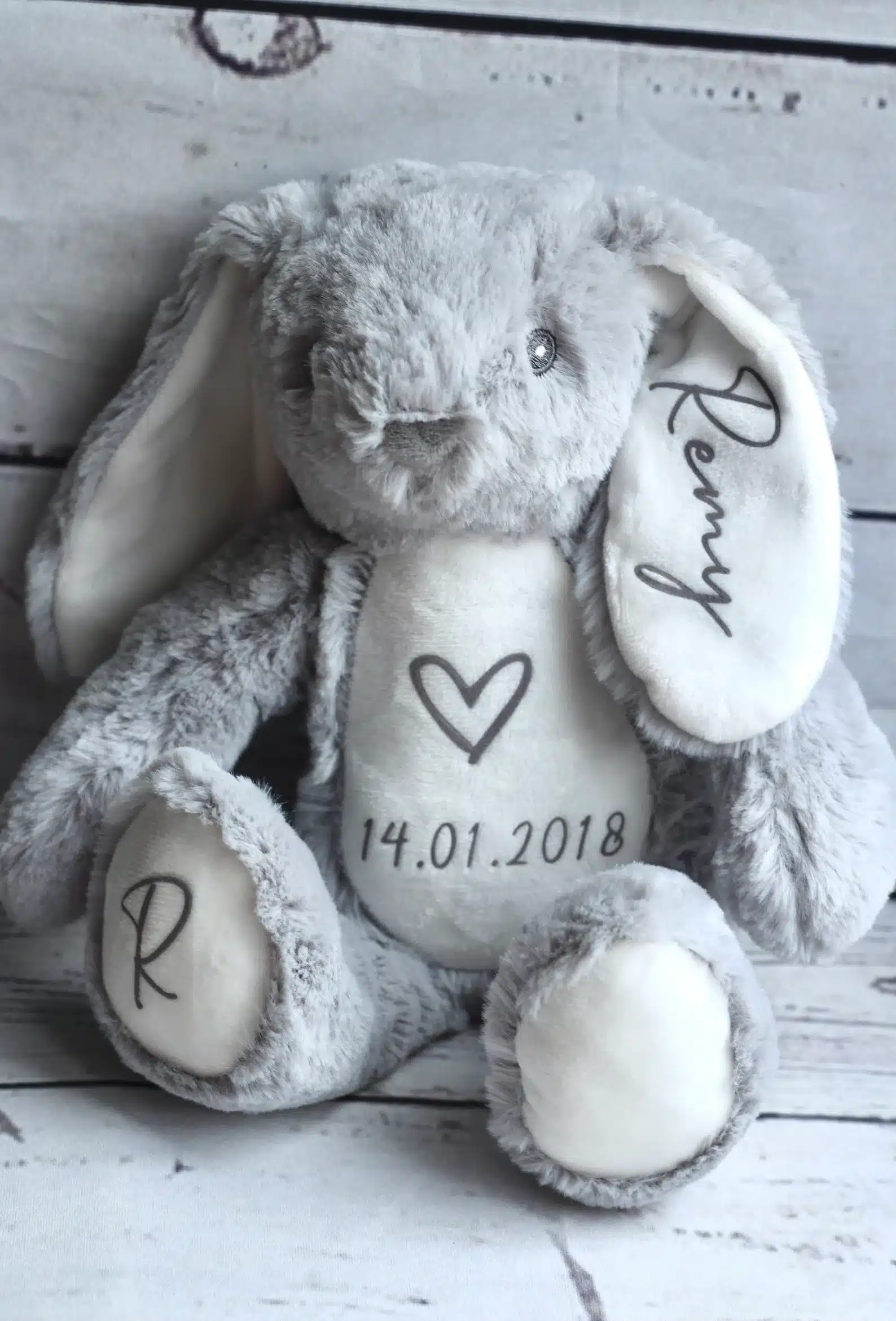 Personalized Plush Bunny Soft Toy Rabbit