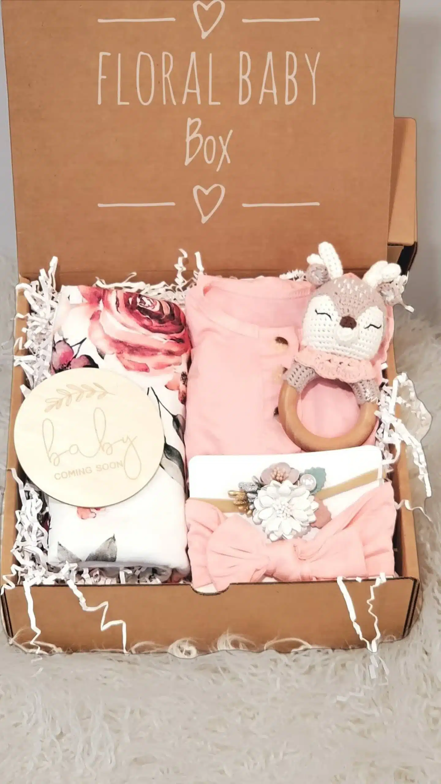 Gift Box Set Floral Baby