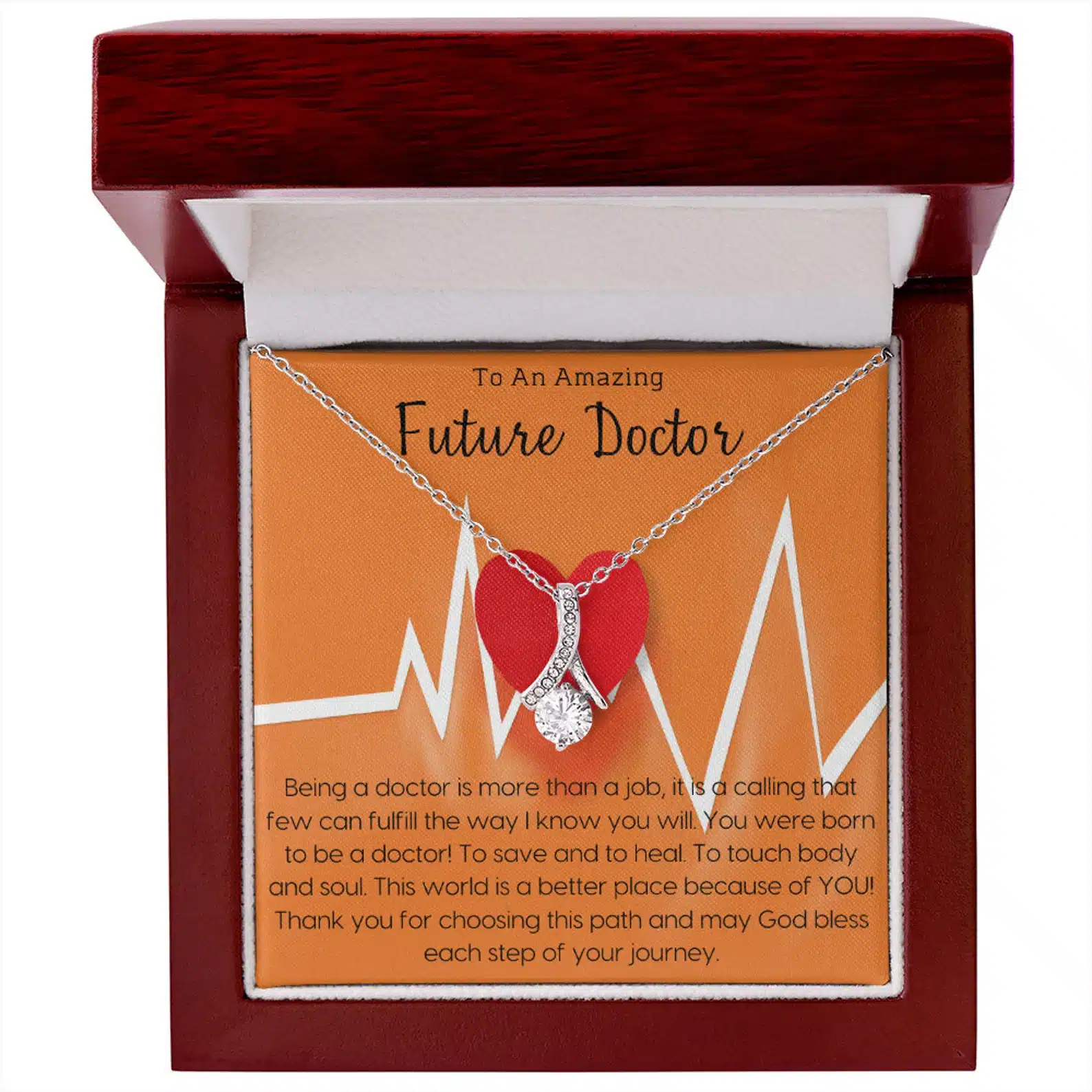 Amazing Future Doctor Beauty Necklace
