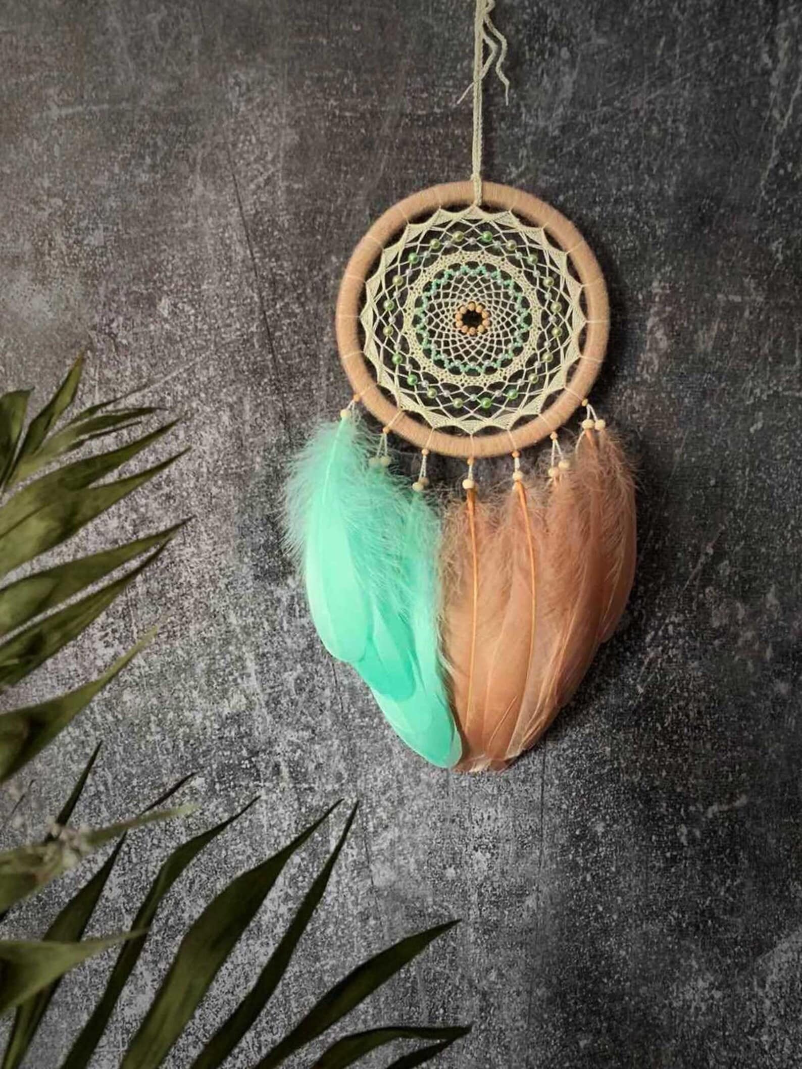 Mint Beige Dream Catcher