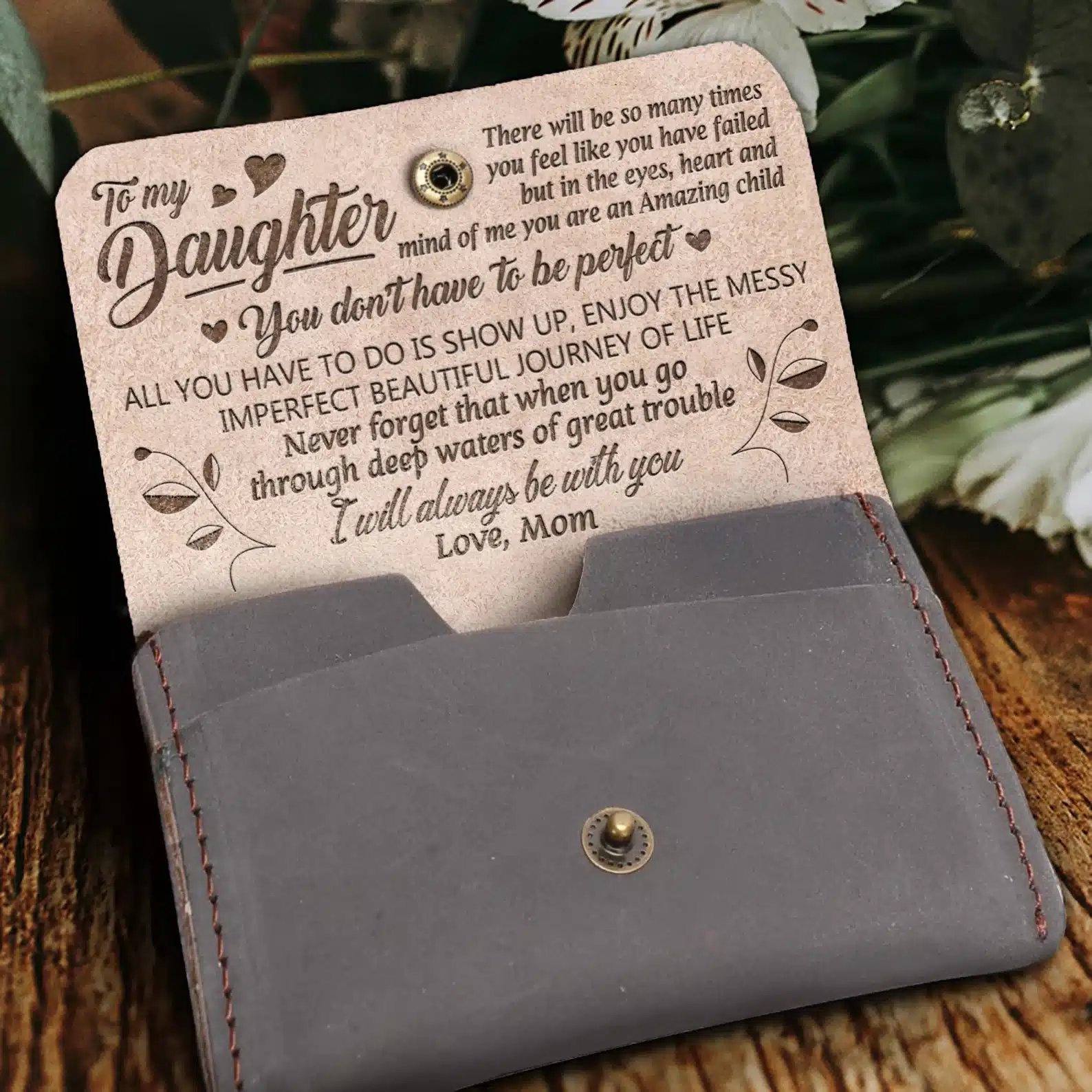 From Mom to Daughter Wallet