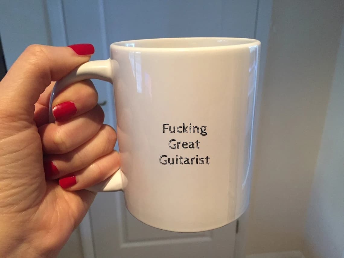 Fucking Great Guitarist Mug