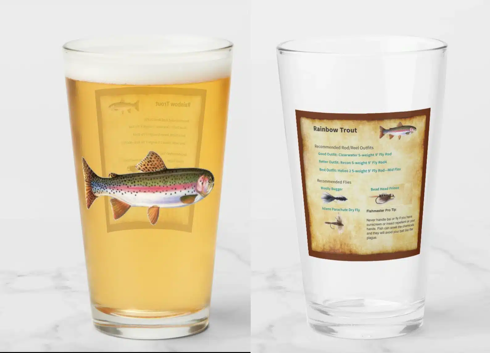 Fishing Flashcards Beer Lover Gift