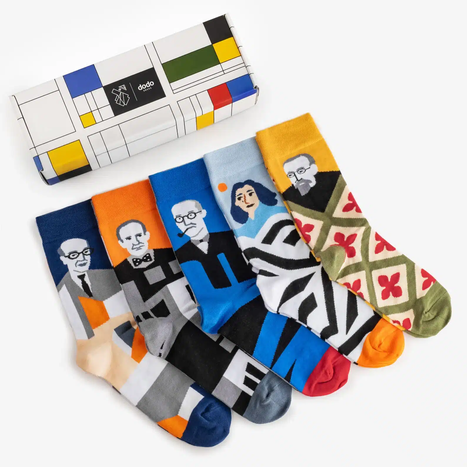 Set of 5 Pairs of Architect Socks