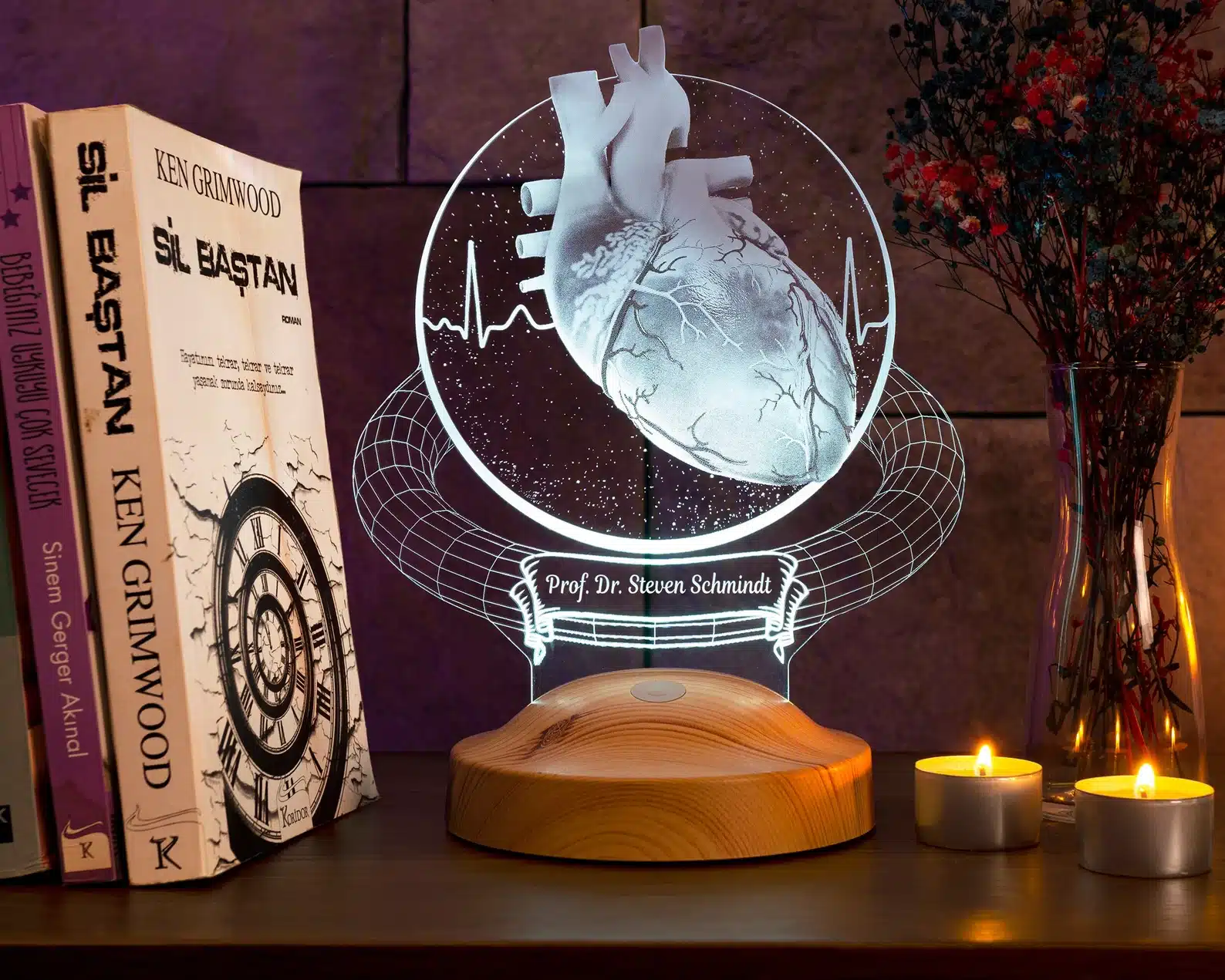 Heart Surgeon Personalized 3D Lamp