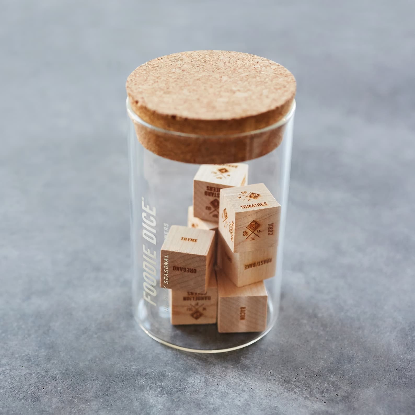 Foodie Dice Seasonal Dinners Tumbler