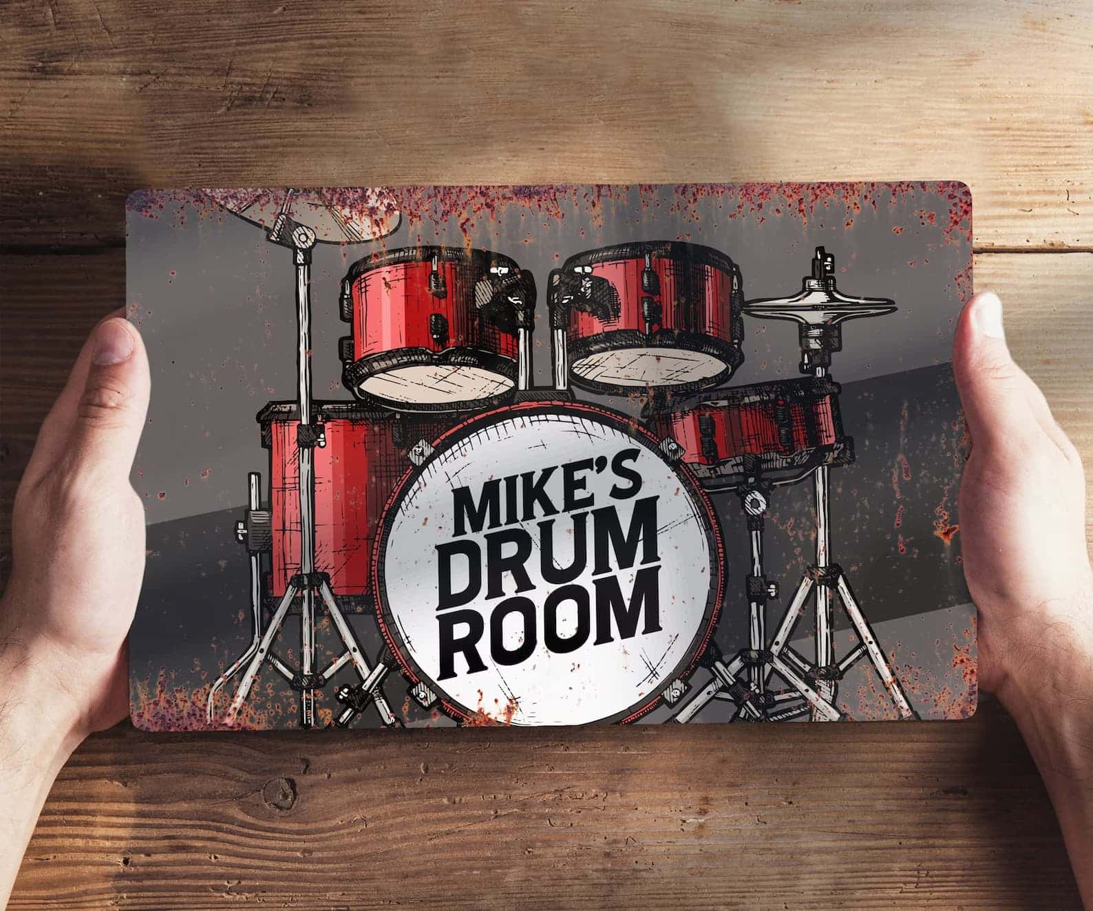 Drum Room Sign