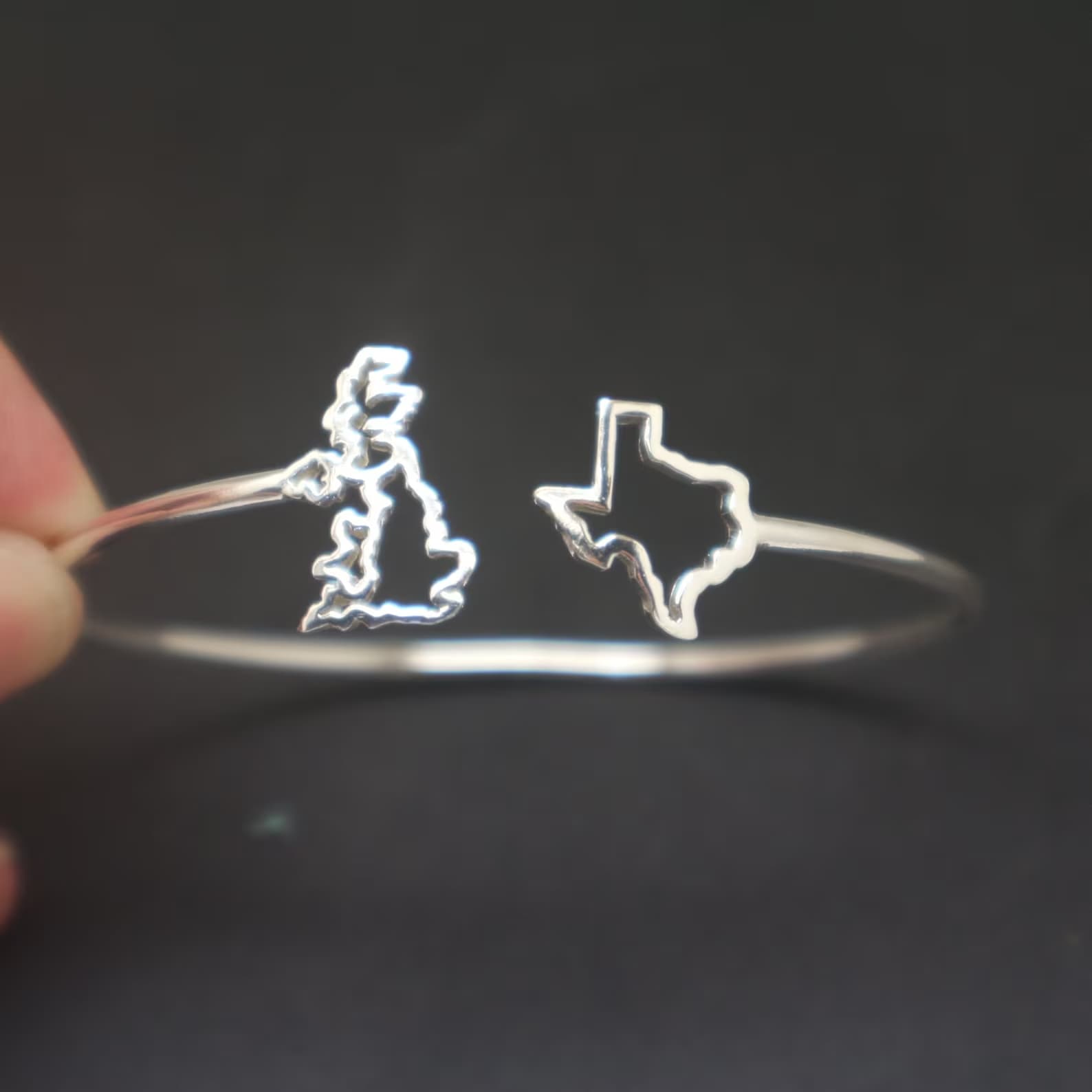 Personalized Country Bracelet