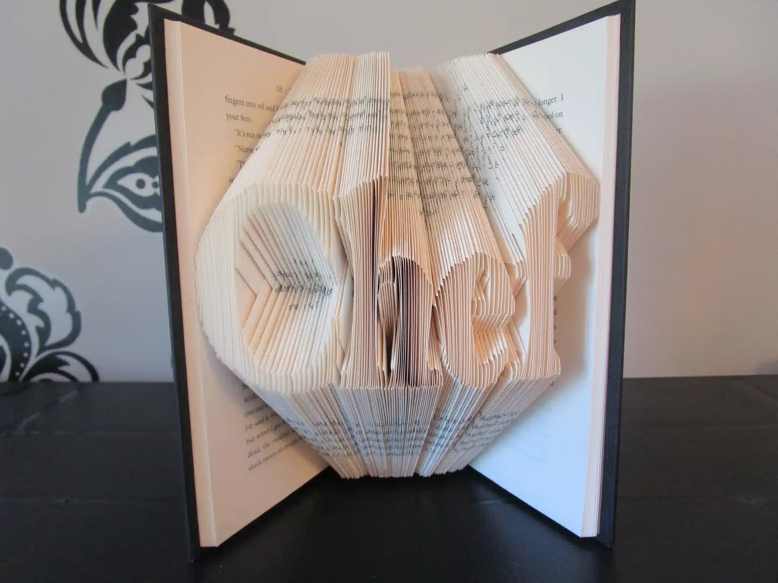 Chef Folded Book Art