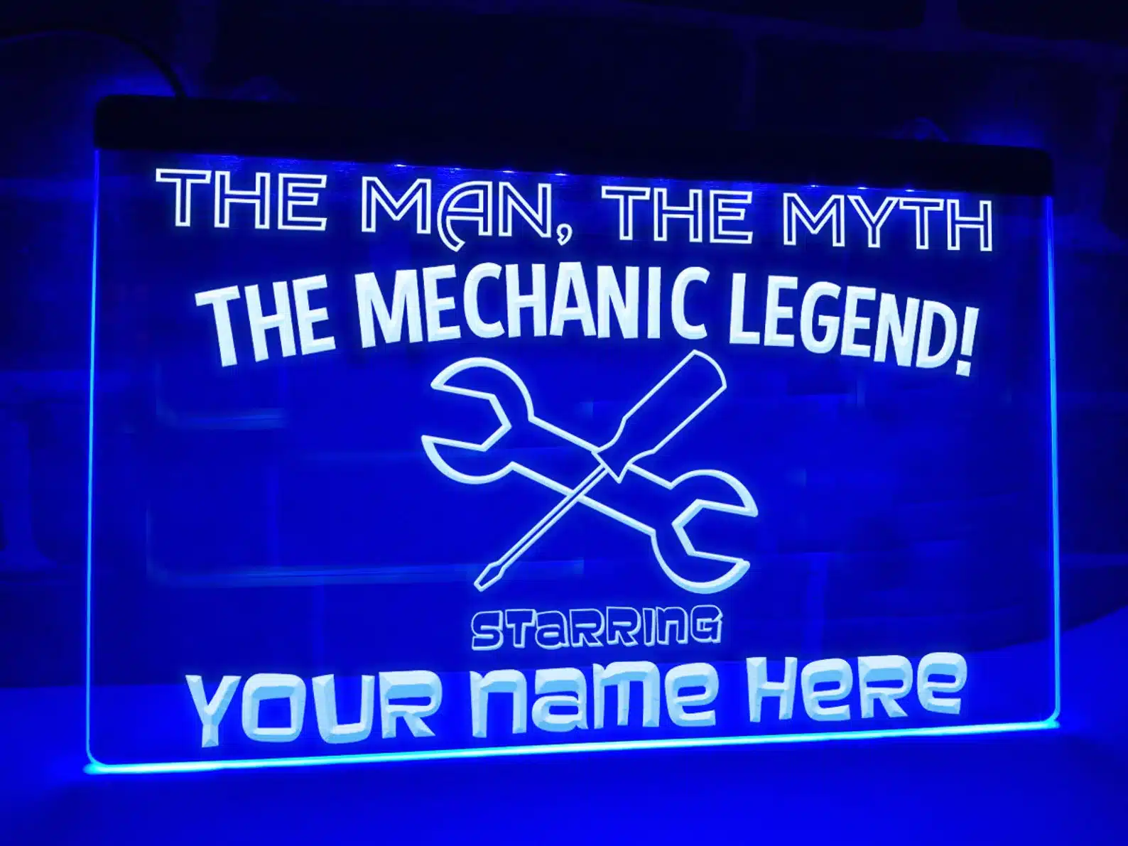 The Mechanic Legend LED Neon Gift