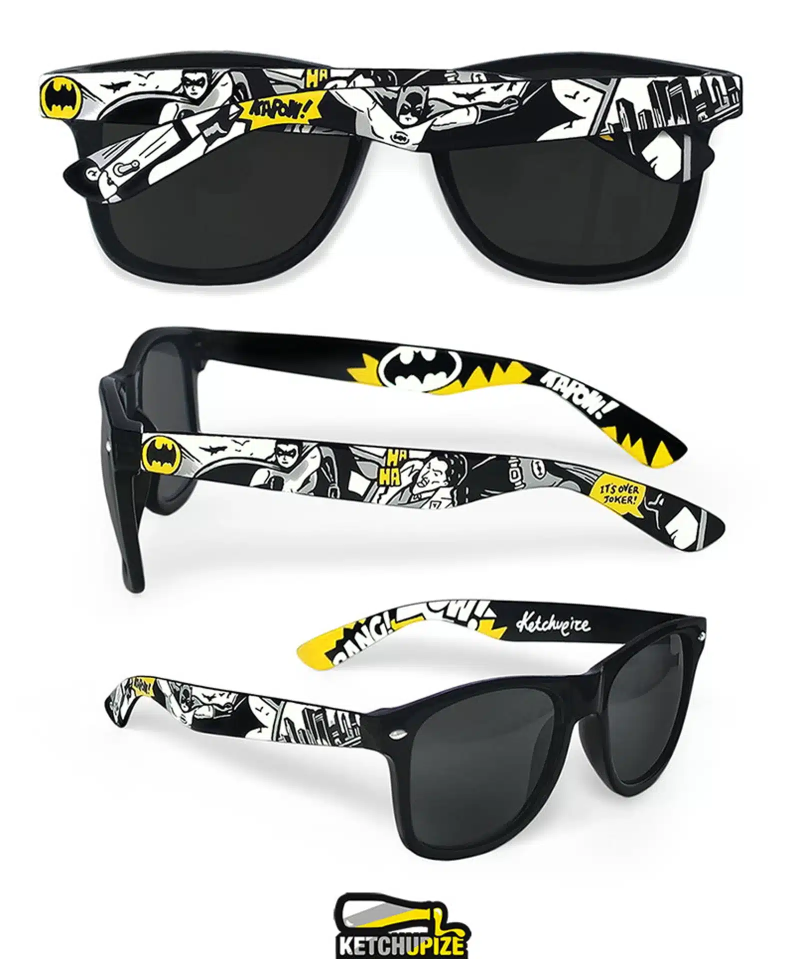 Comic Book Sunglasses Batman Glasses