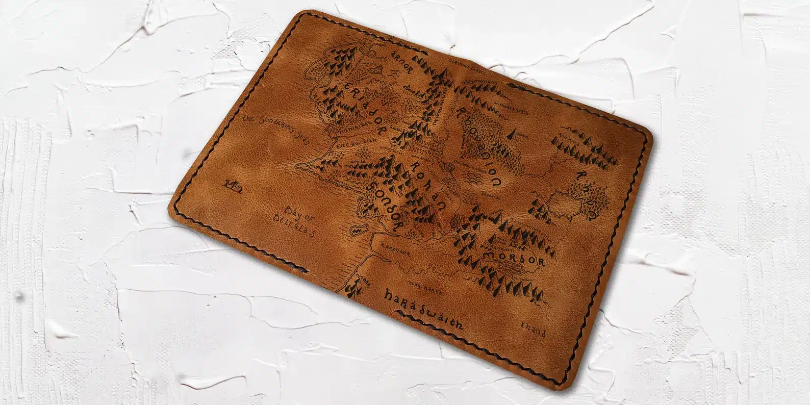Leather Passport Holder Personalized