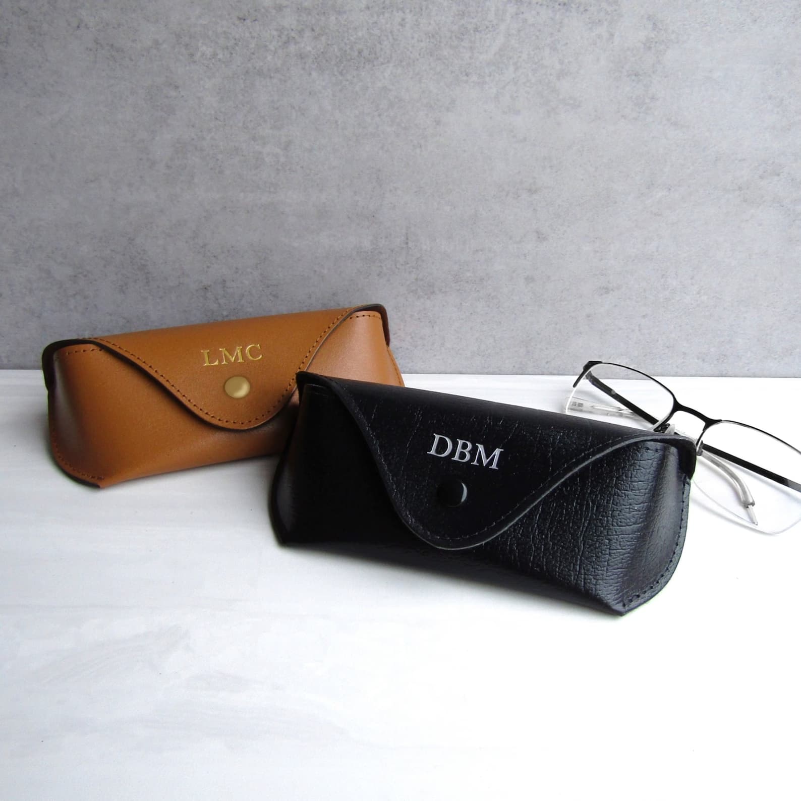 Handmade Leather Glasses Case