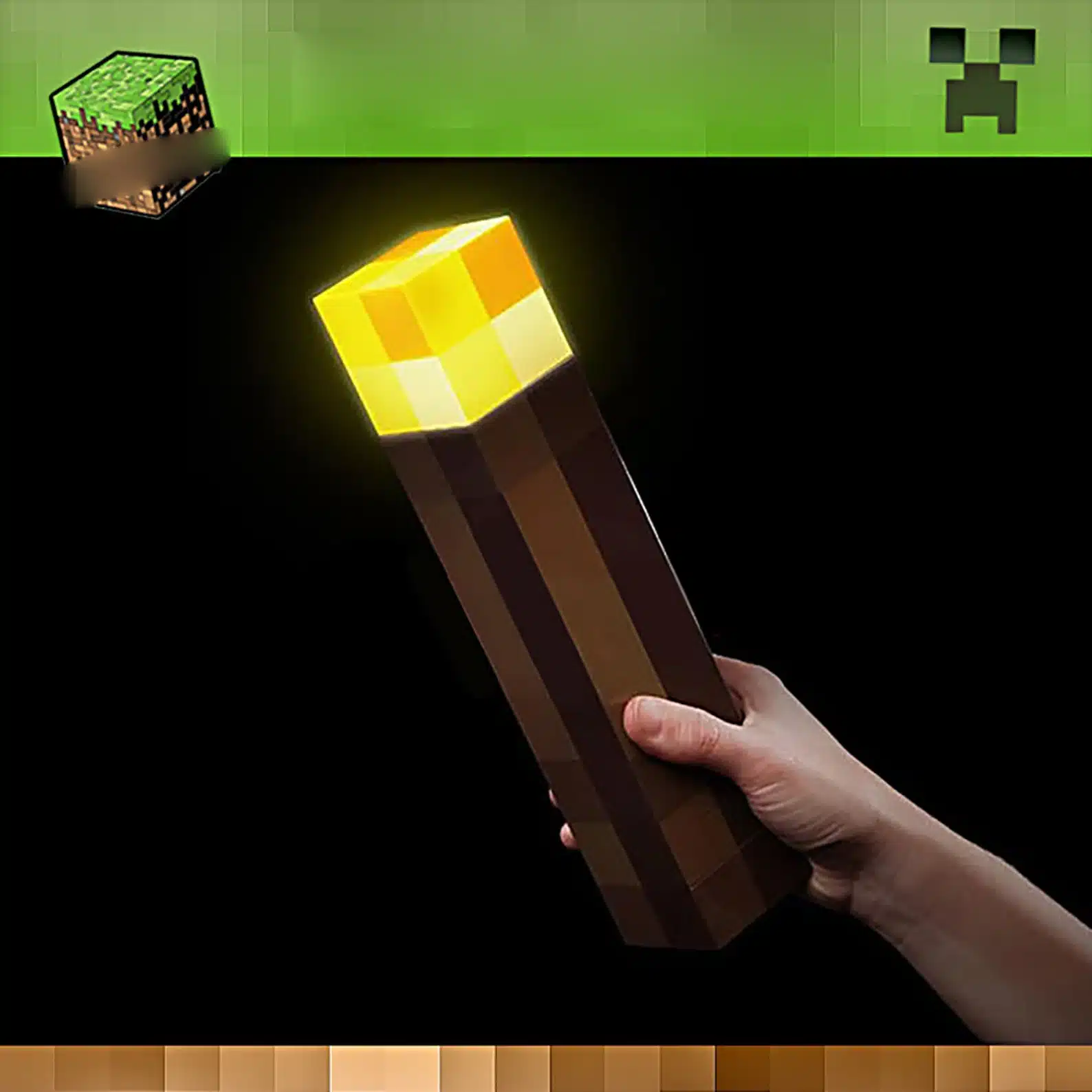 Minecraft Torch Lamp