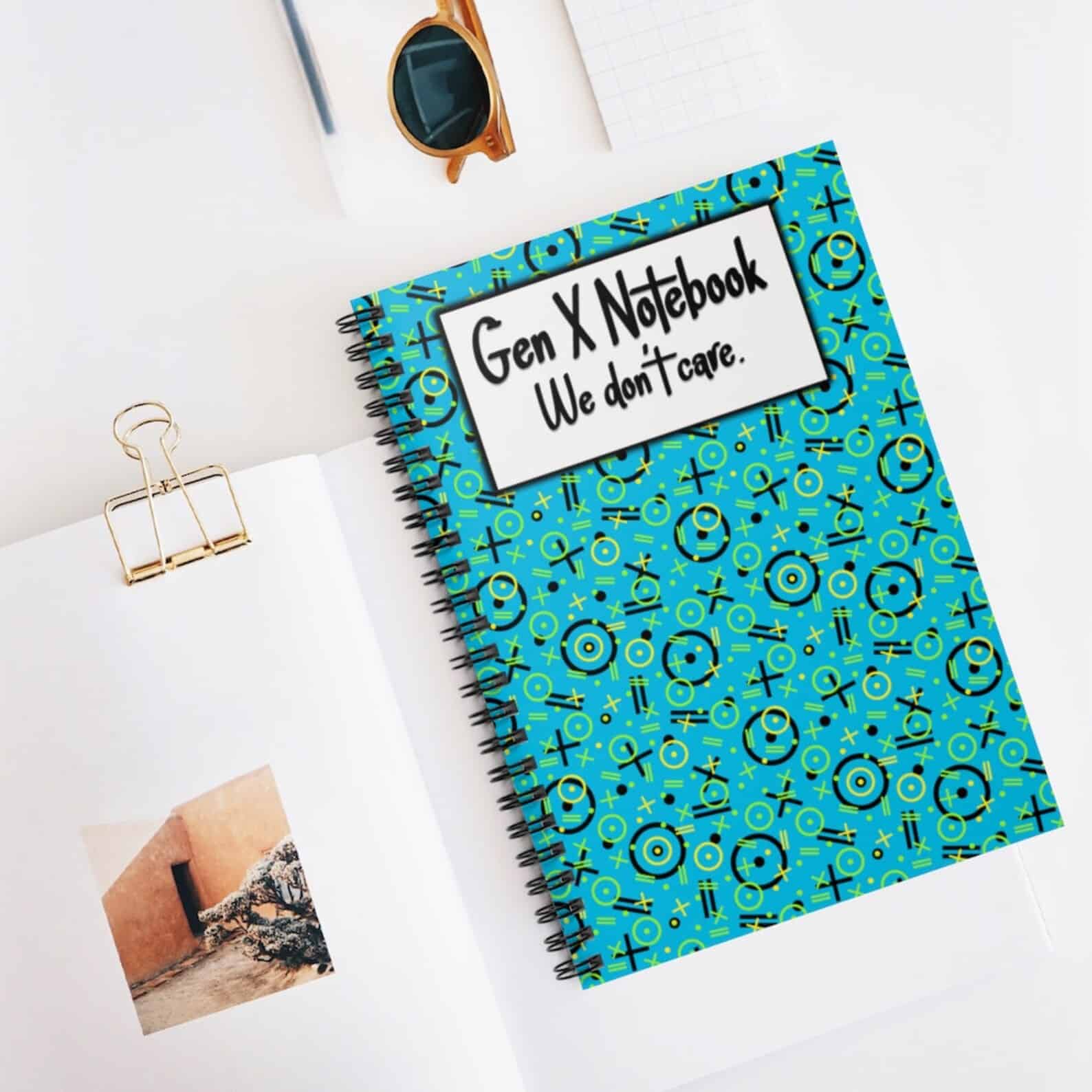 Gen X Spiral Notebook