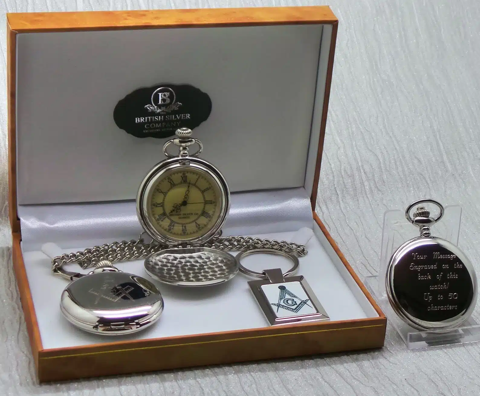 Personalised Masonic Pocket Watch