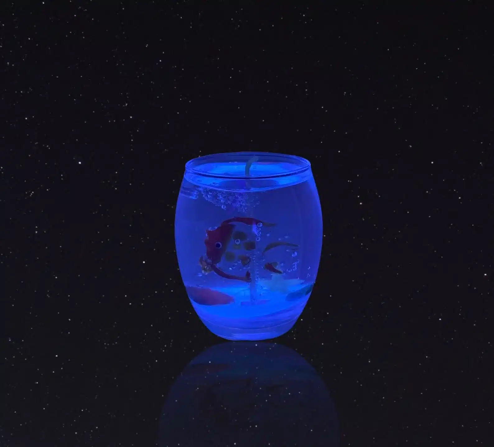 Glow in the Dark Fishbowl Candle