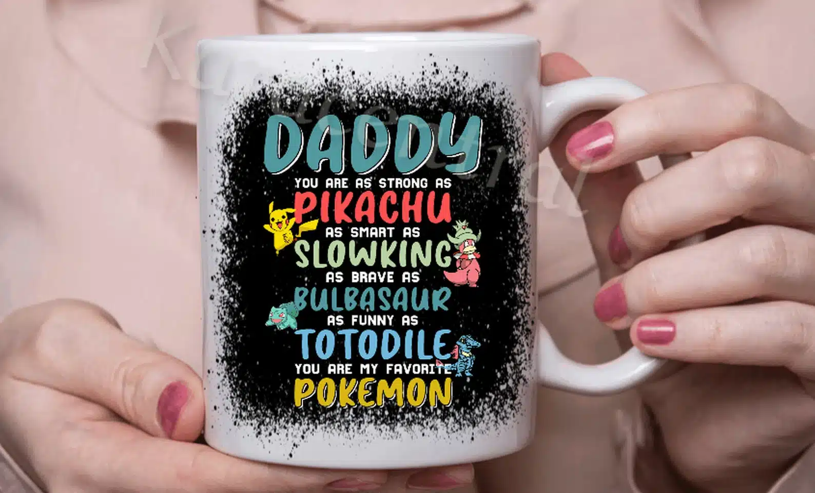 Fathers Day Pokemon Mug