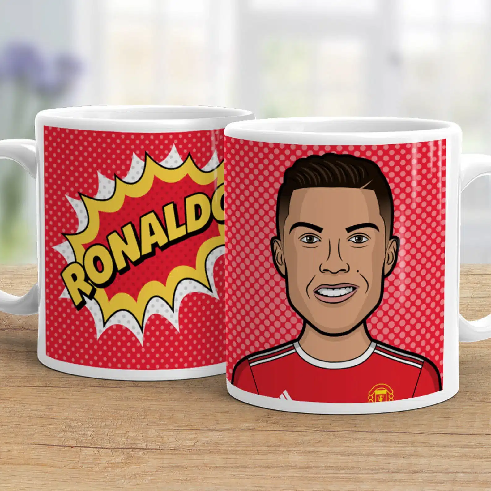 Ronaldo Manchester United Mug