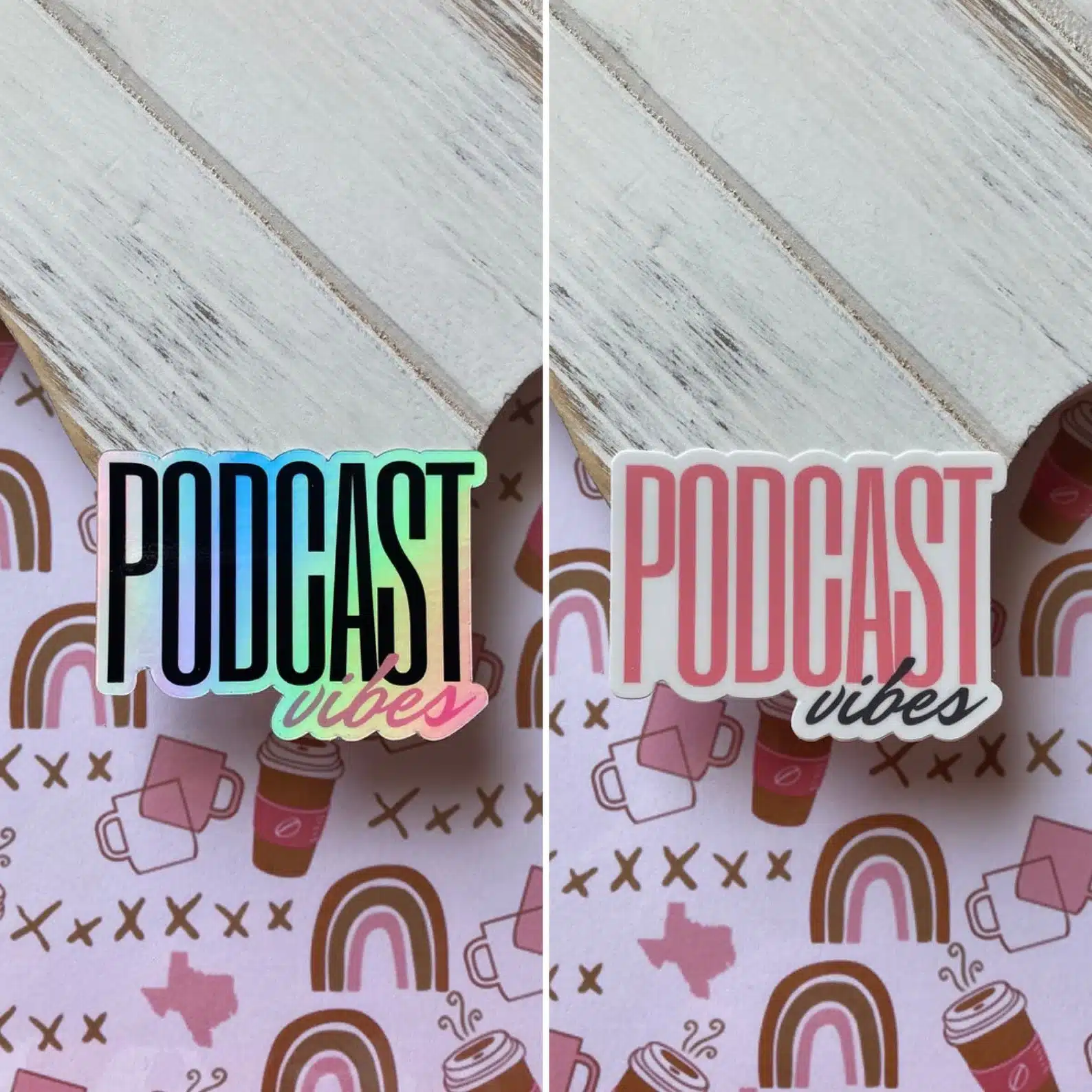 Podcast Vibes Sticker