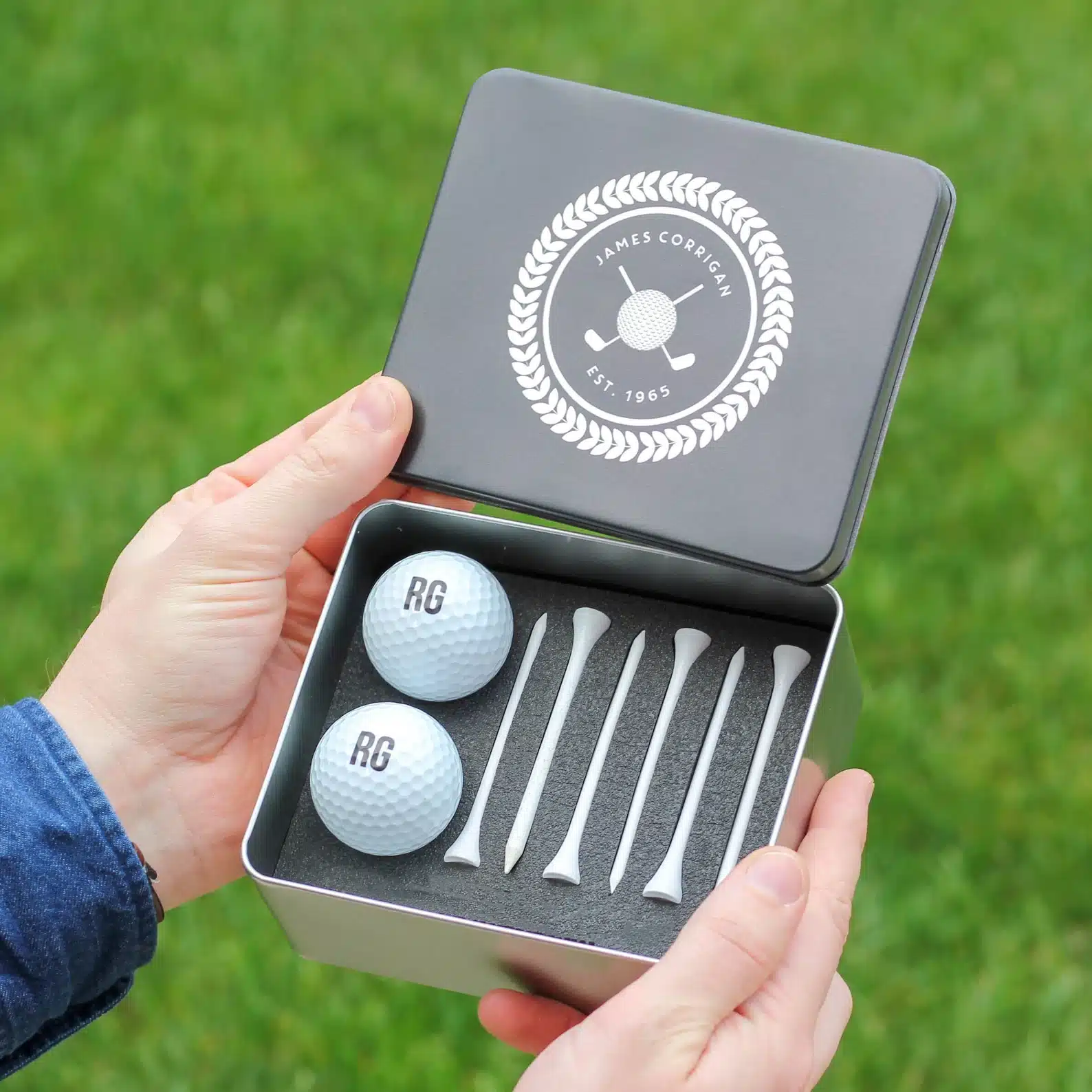 Personalized Golf Set With Golf Balls