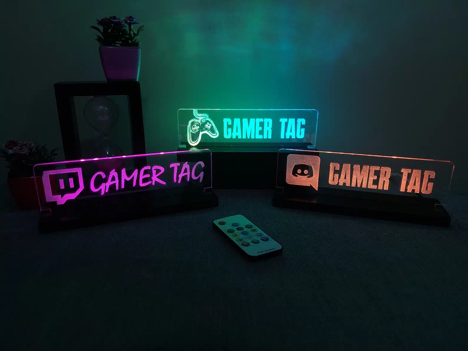 Personalized Gamertag Light Sign