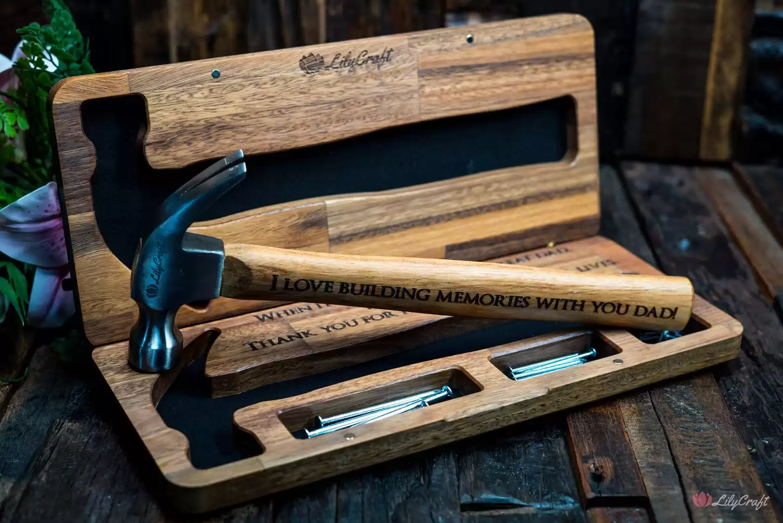 Hammer Gift Set With Wooden Box