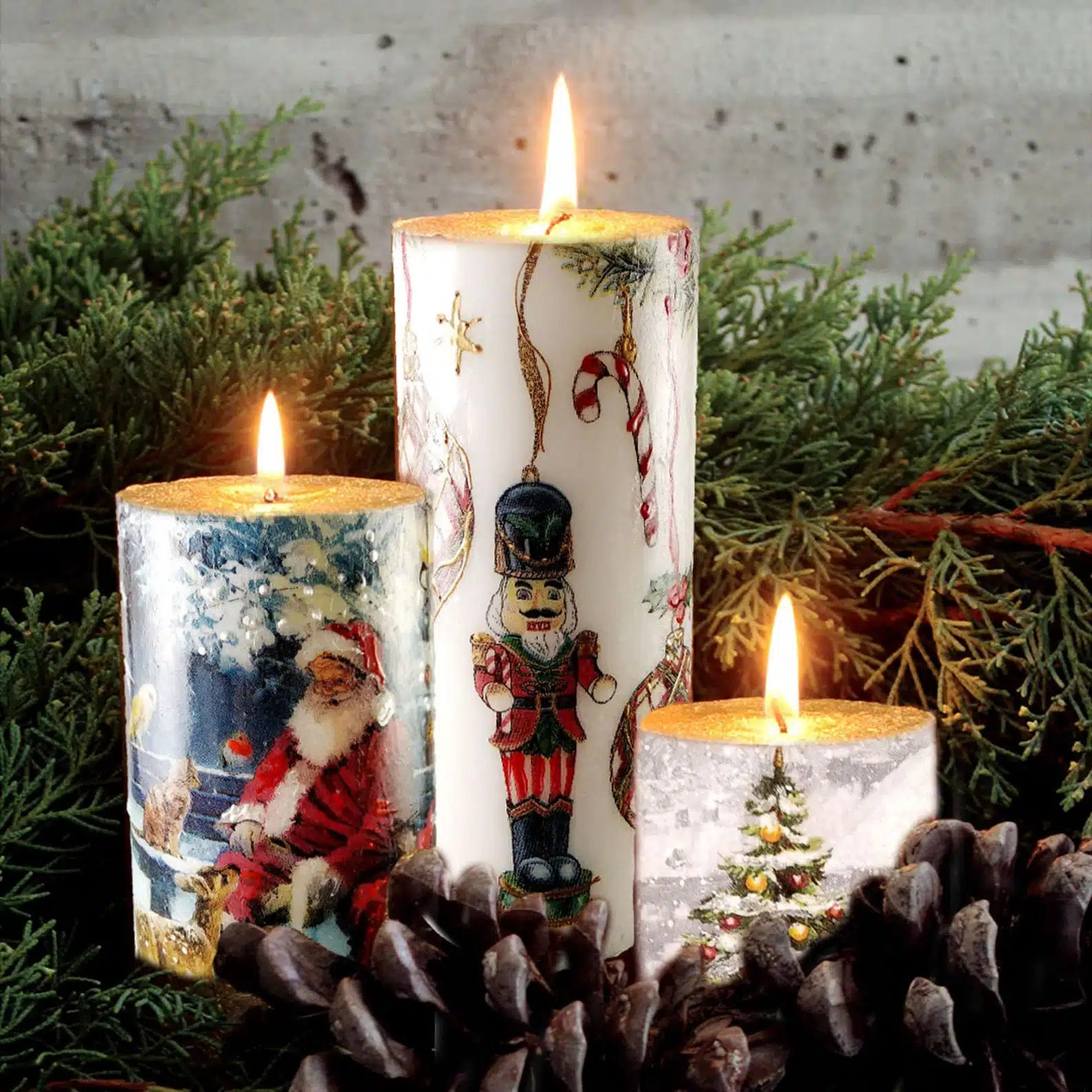 Christmas Decorative Candle