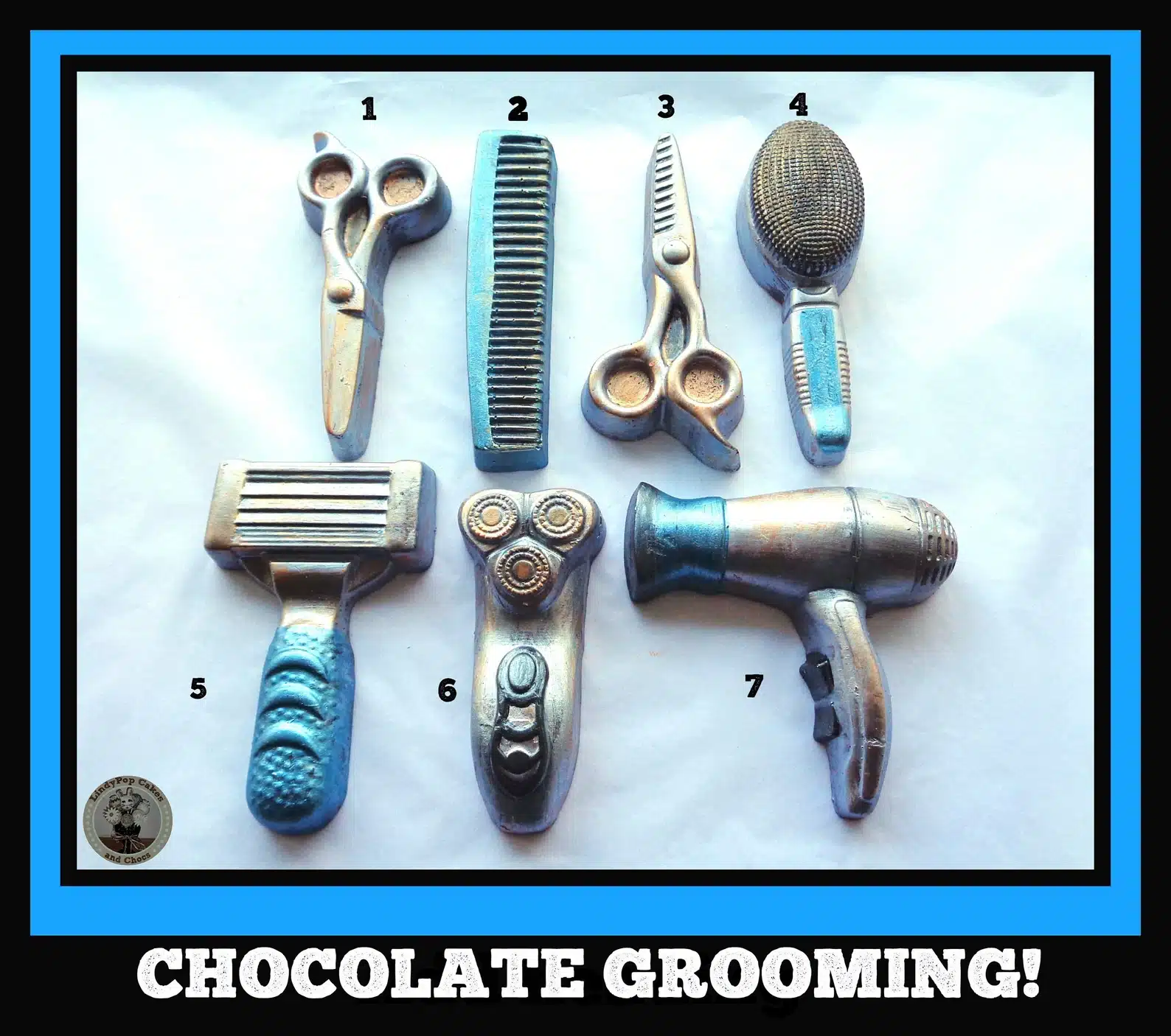 Chocolate Tools for Hair