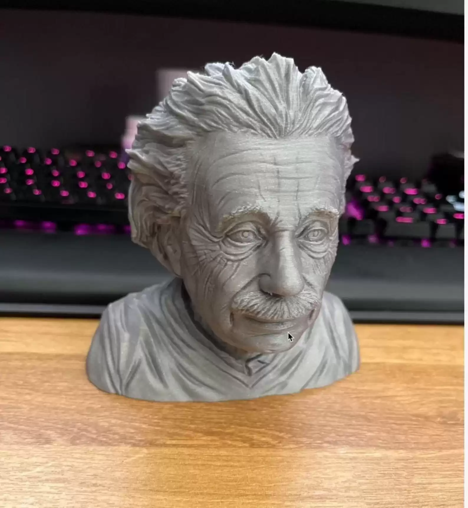 Bust Statue of Albert Einstein's Head