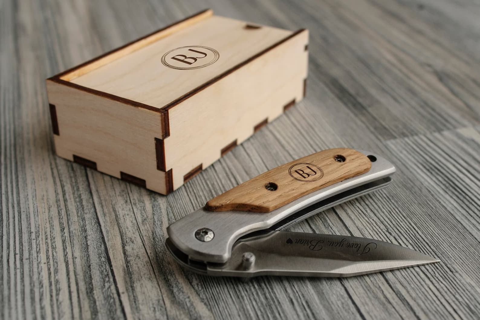 Personalized Engraved Knife