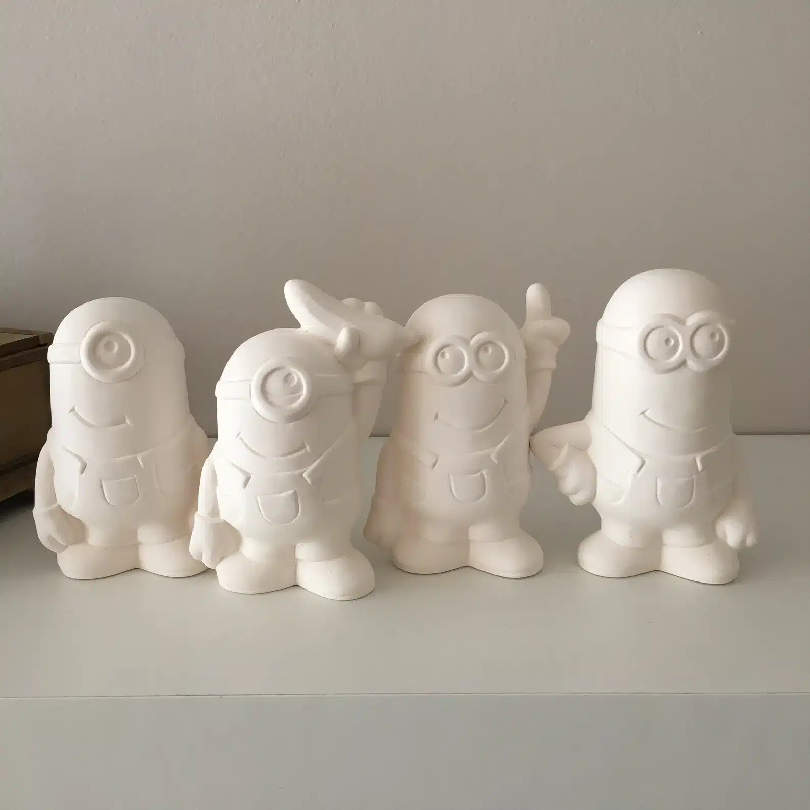 Ceramic Minions Set of 4 Minions
