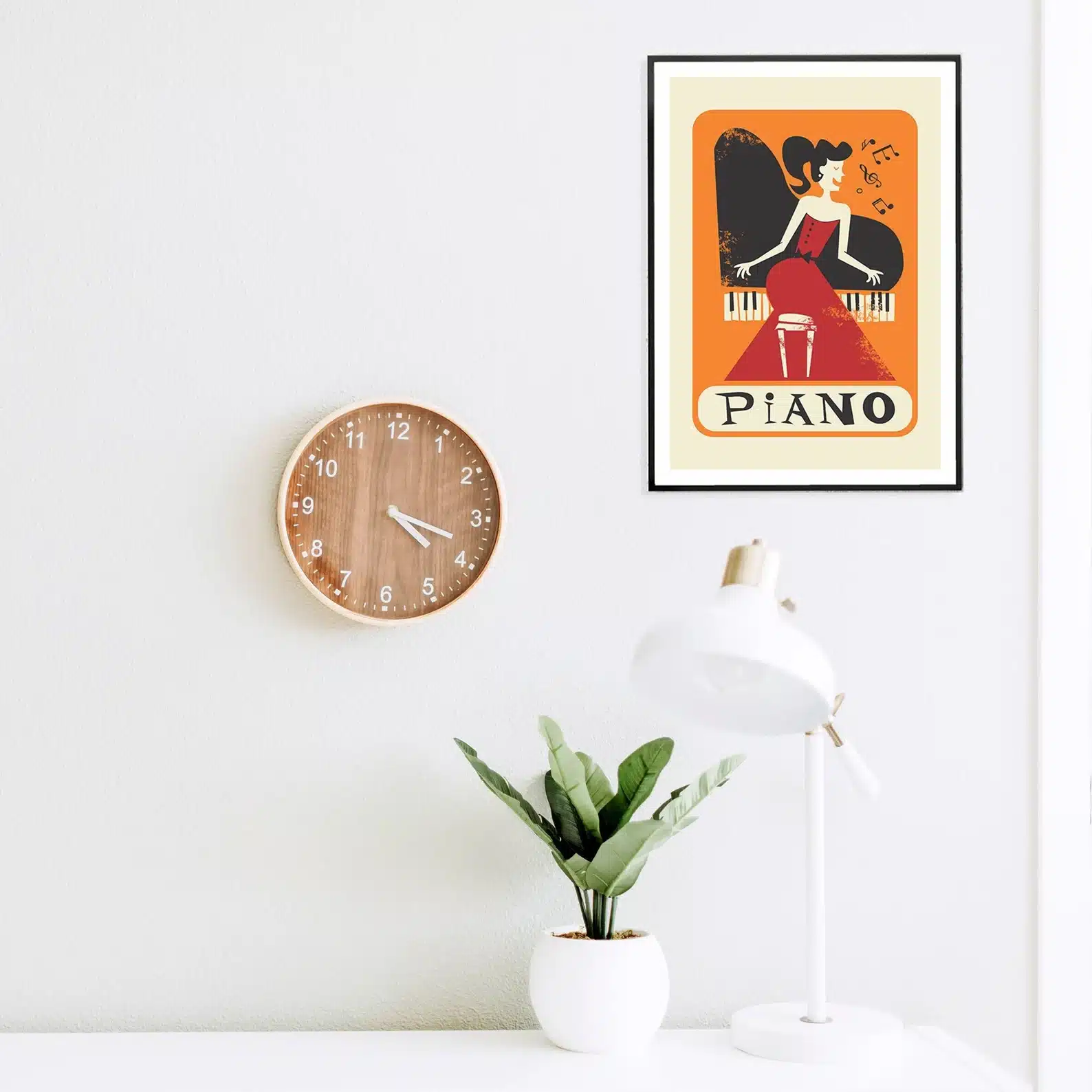 Piano Gift Poster Gift for Musician