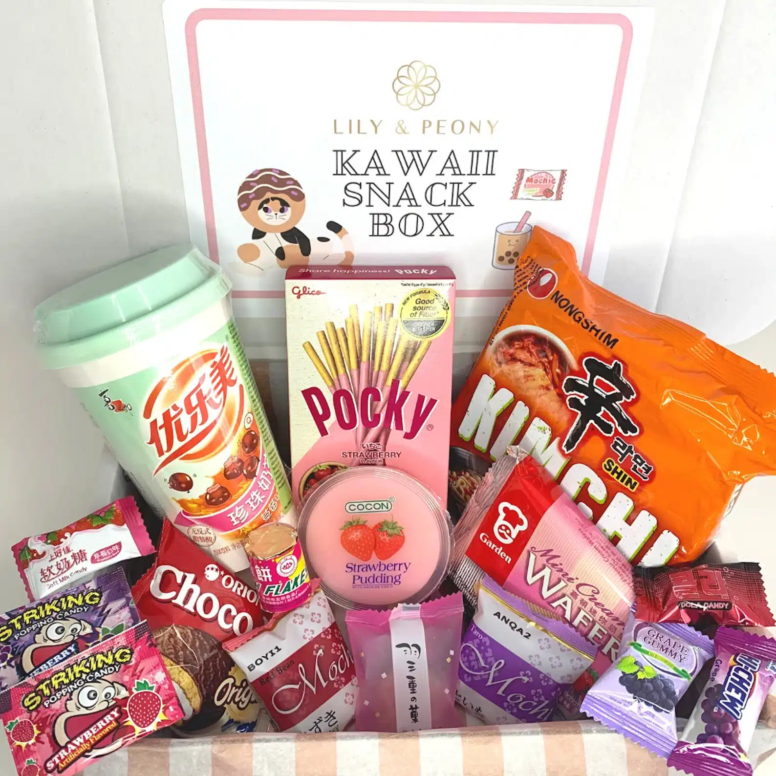 Kawaii Cute Deluxe Japanese Snack Box