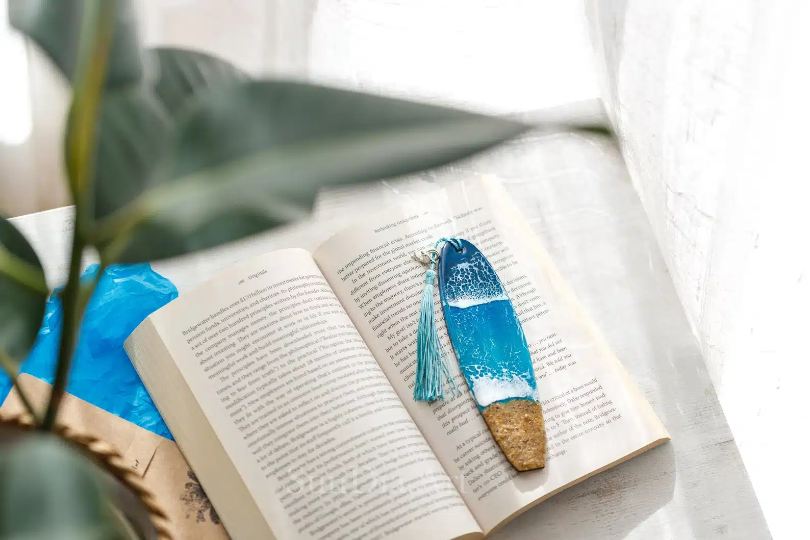 Mini Surfboard Bookmark