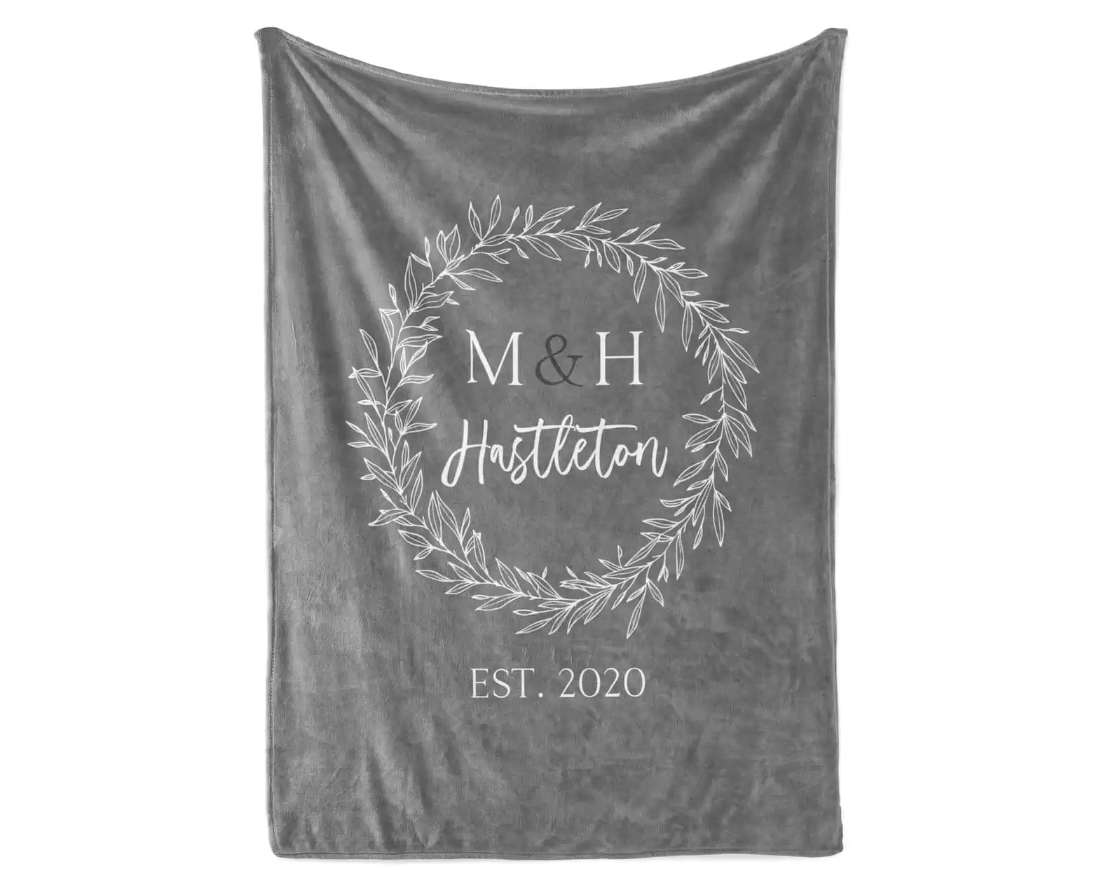 Personalized Blanket for Couple