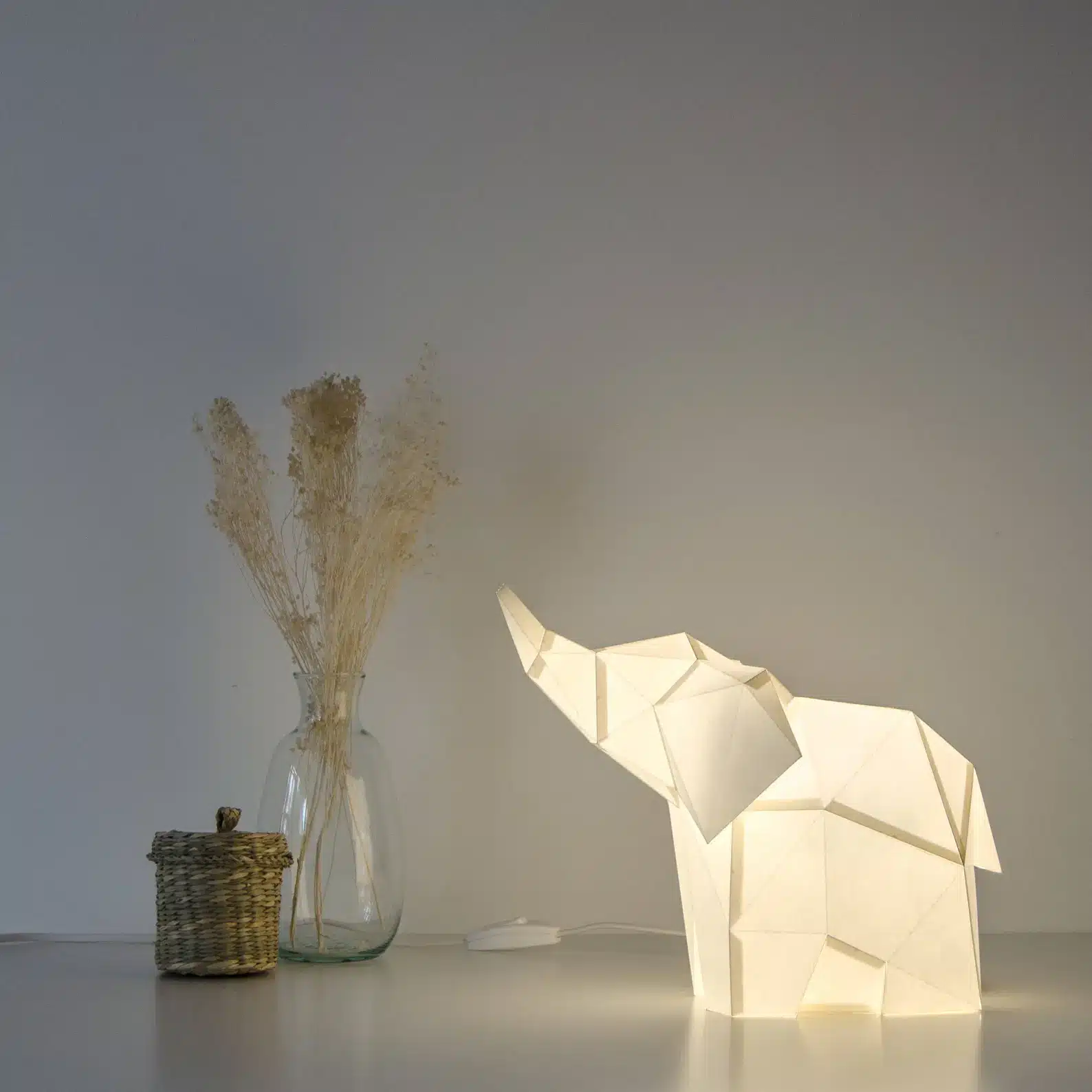 Baby Elephant DIY Paperlamp