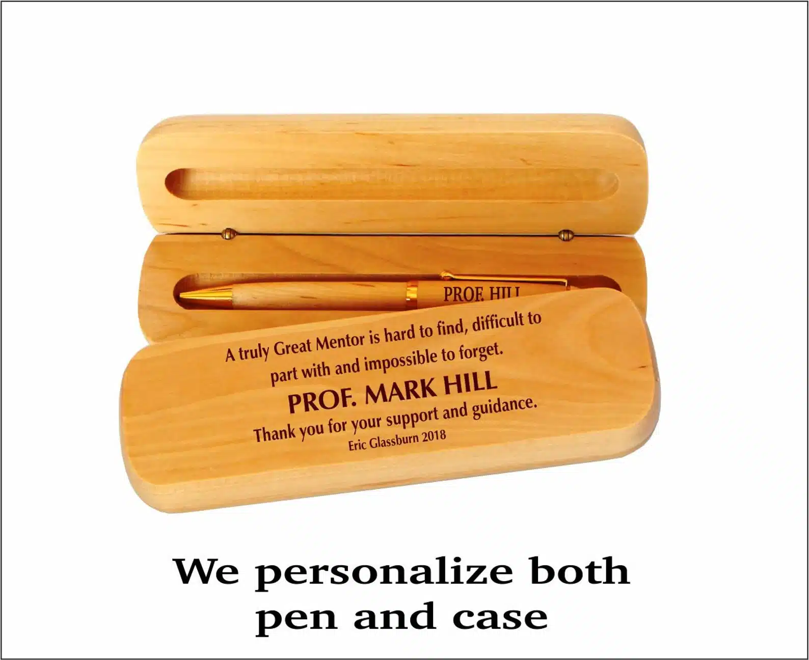 Custom Wooden Pen Set