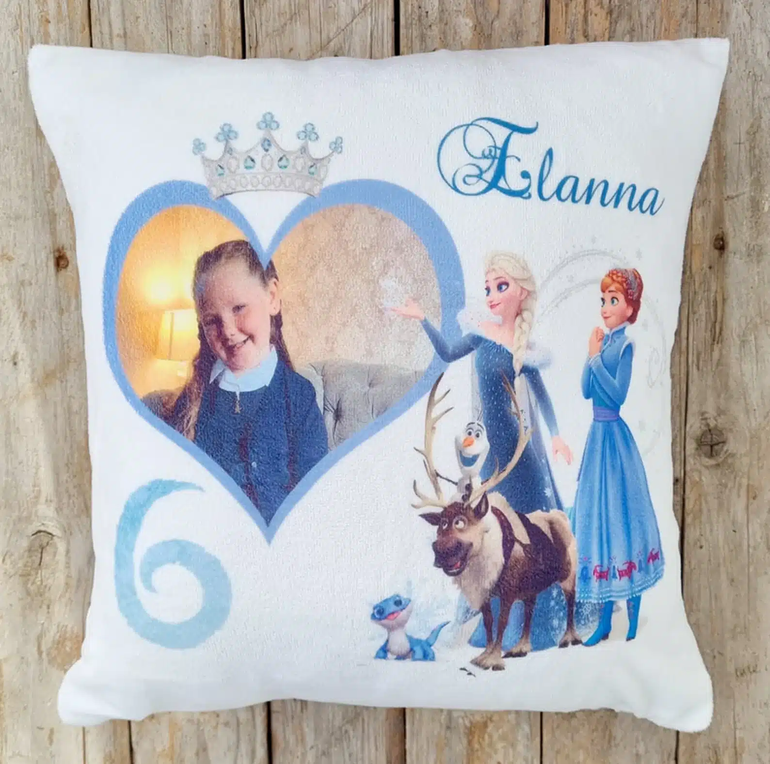 Frozen 2 Elsa & Anna Personalized Pillow