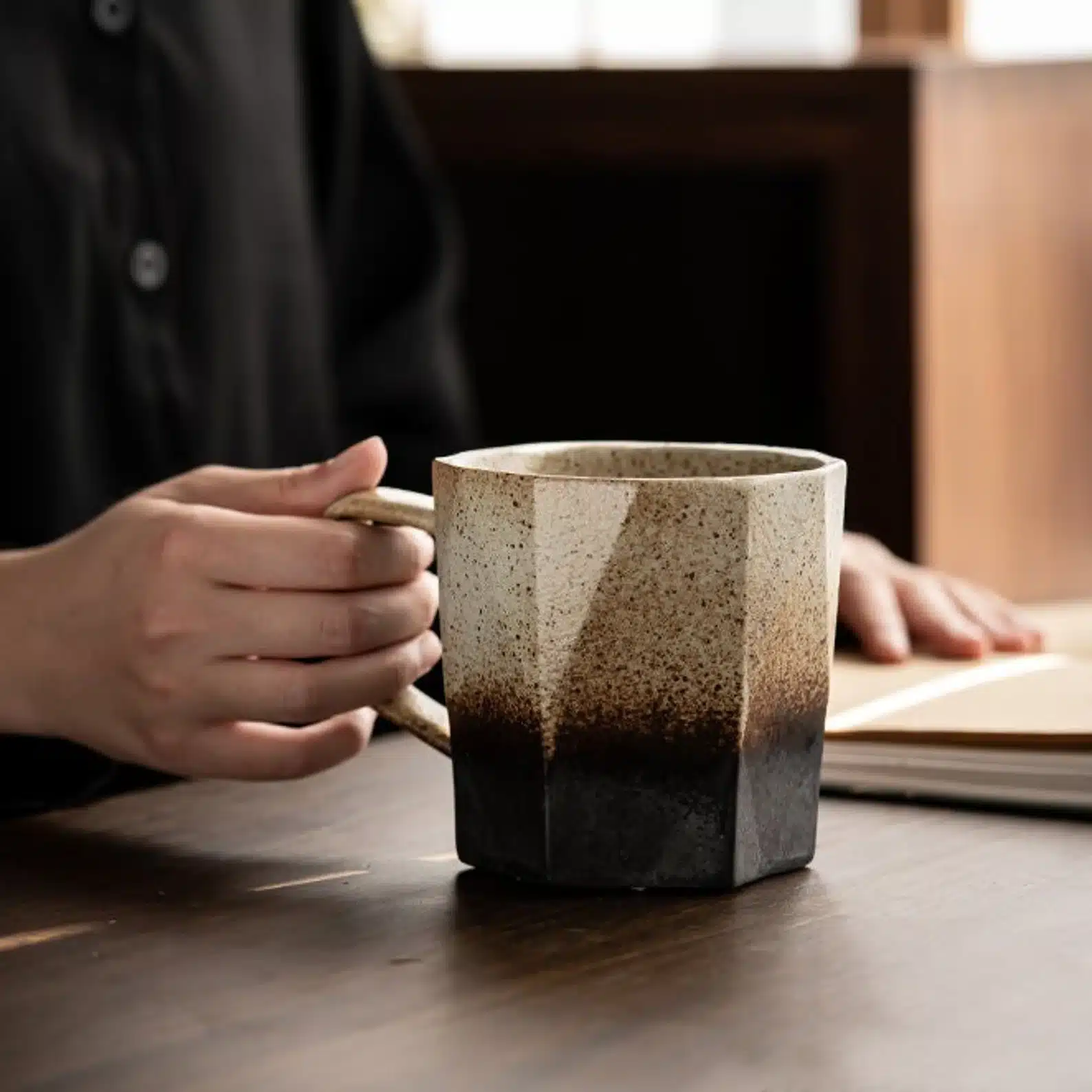 Handcrafted Coffee Mug With Handle