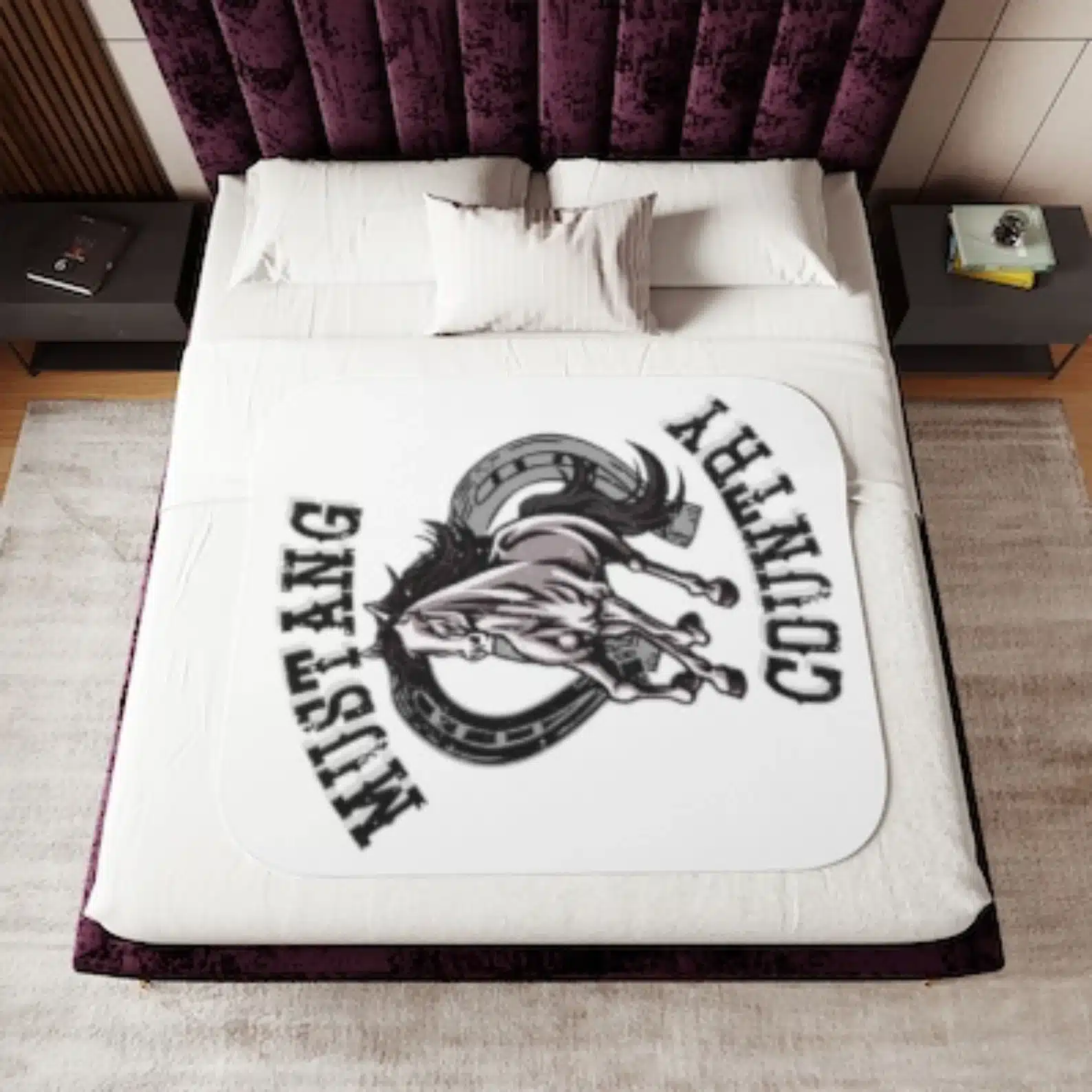 Mustang Country Blanket