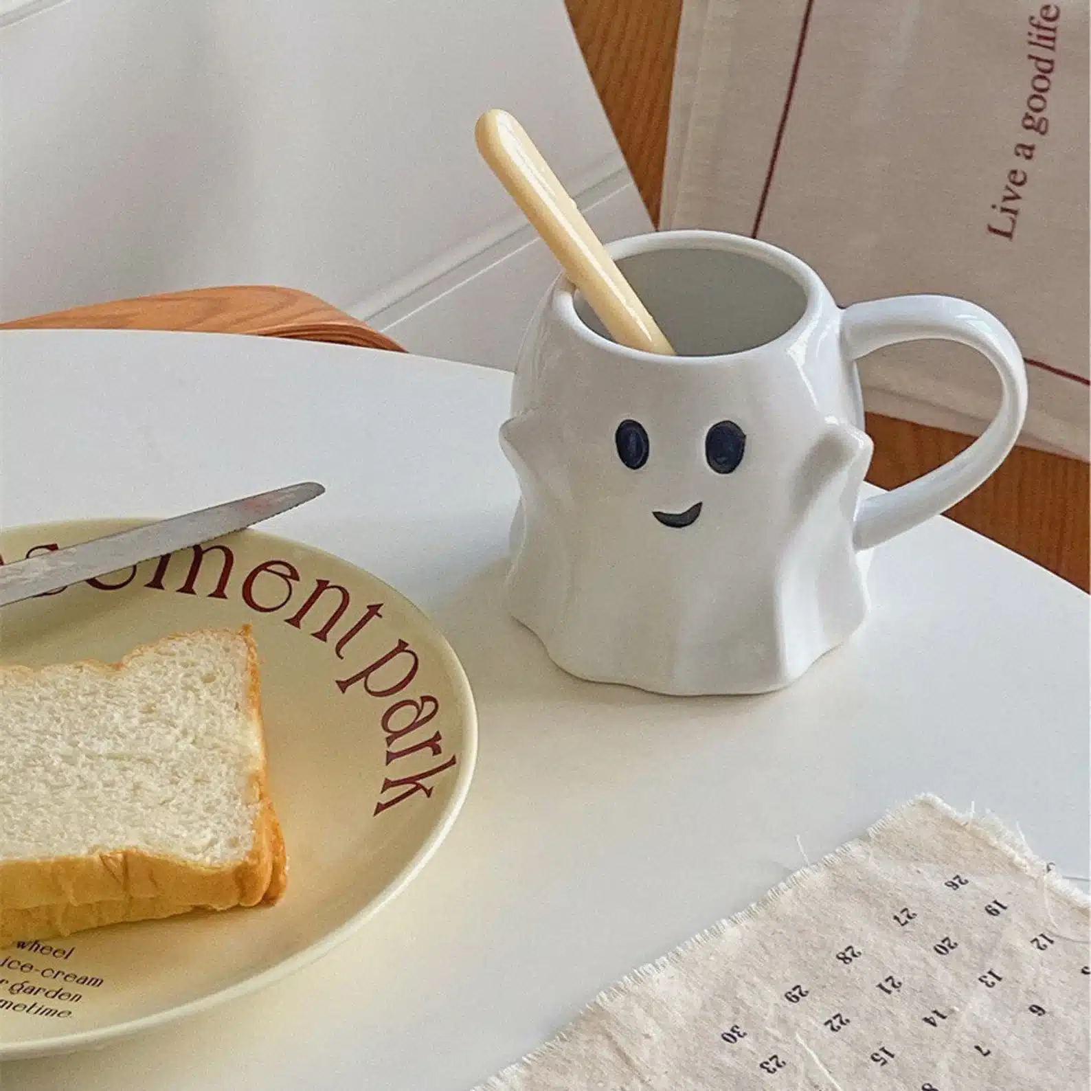 Ghost Halloween Ceramic Mug