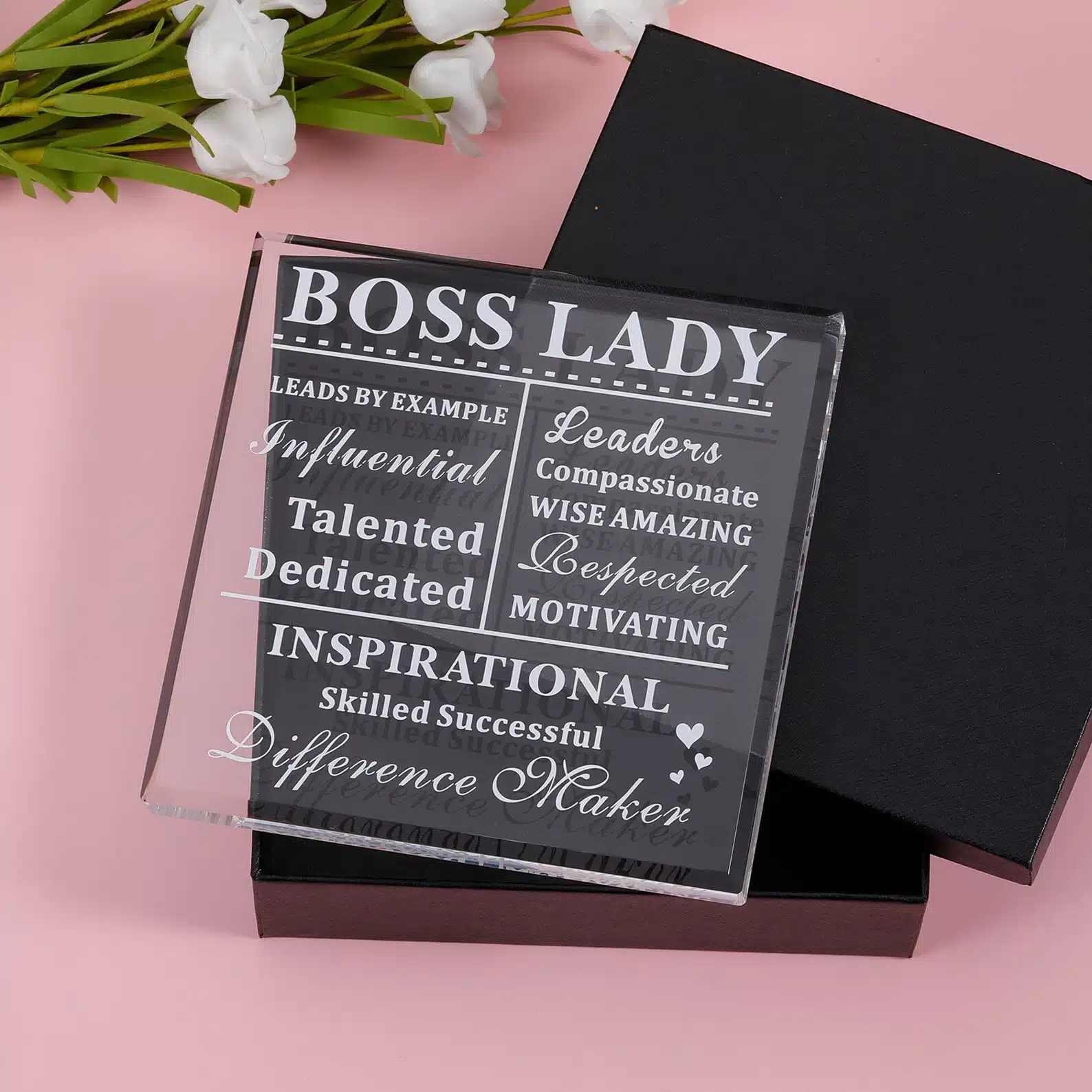 Boss Lady Acrylic Office Decoration Gift