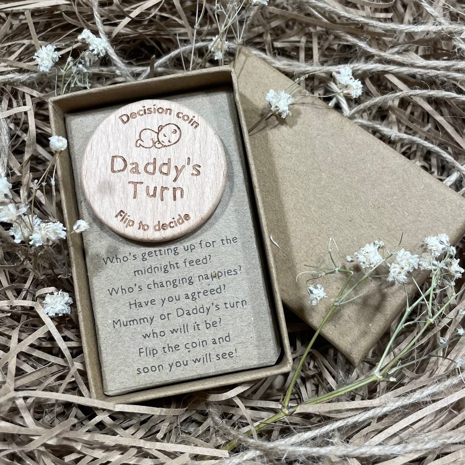 New Parent Decision Coin