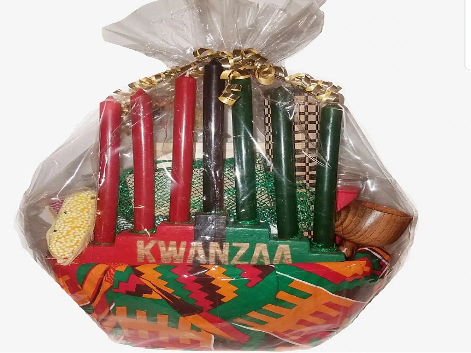 Seven Symbols of Kwanzaa Gift Basket