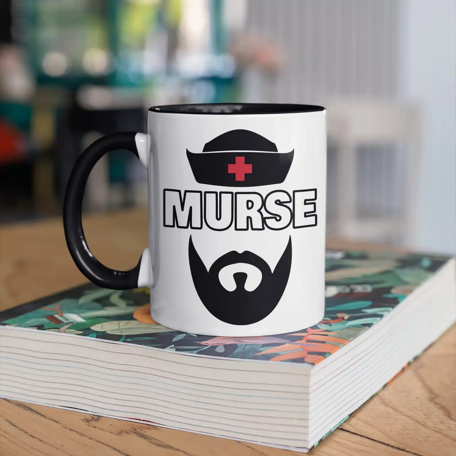Murse Mug Bearded Male Nurse