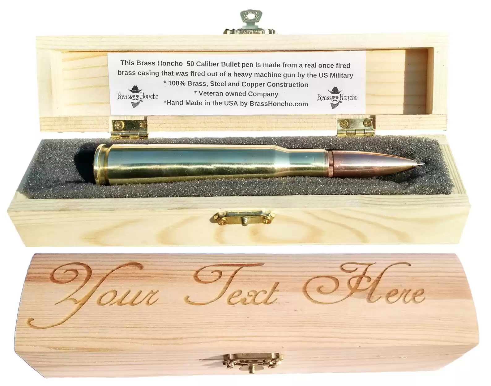Hunting Gifts for Men Bullet Pen & Gift Box