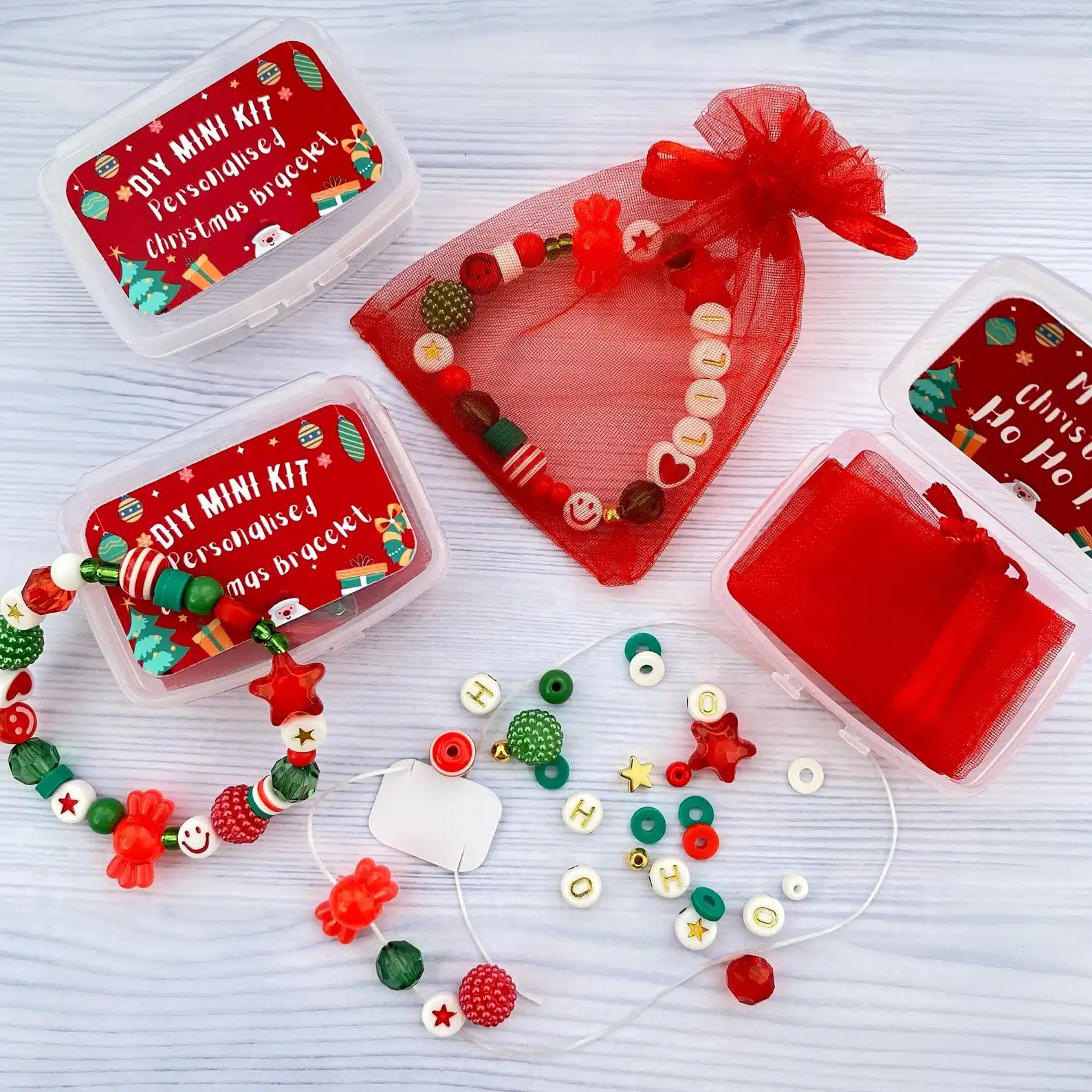 Christmas Bracelet Craft Kit