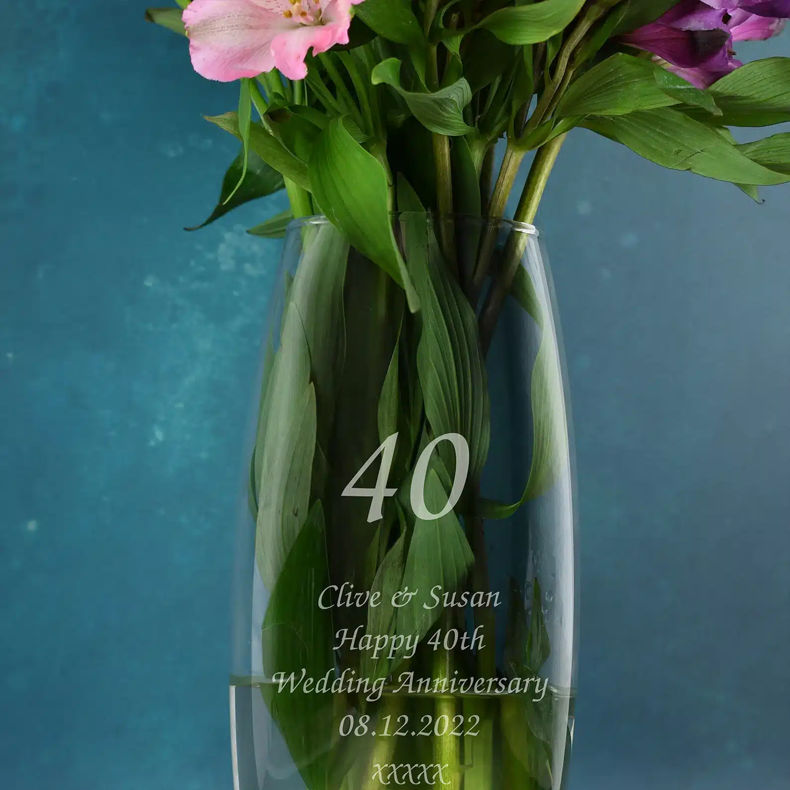 40 Years Bullet Vase