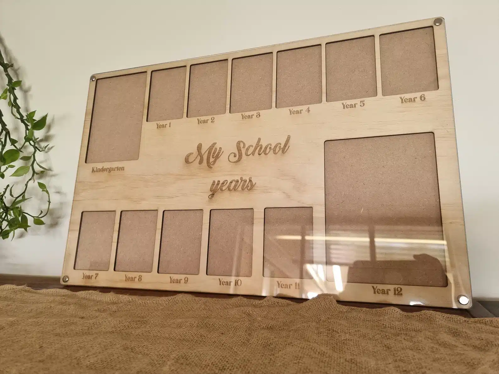 Personalized School Photo Frame